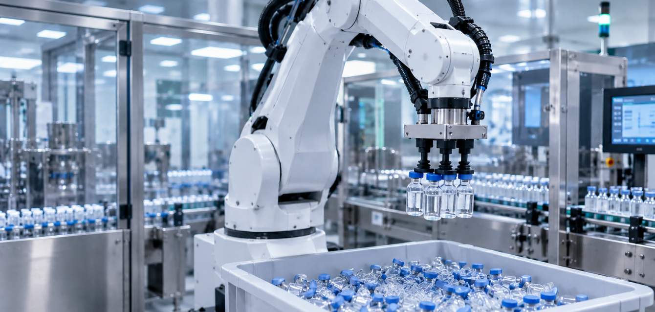 Bin Picking in Pharmaceutical Manufacturing Applications and Benefits Bin Picking in Pharmaceutical Manufacturing Applications and Benefits